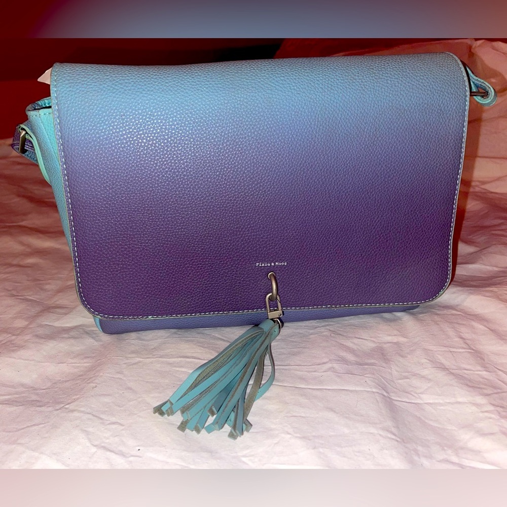 Blue/purple Pixie Mood Ombré body bag✨
